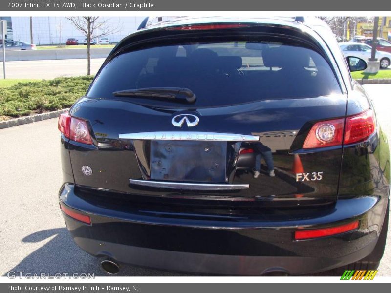 Black Obsidian / Graphite 2007 Infiniti FX 35 AWD