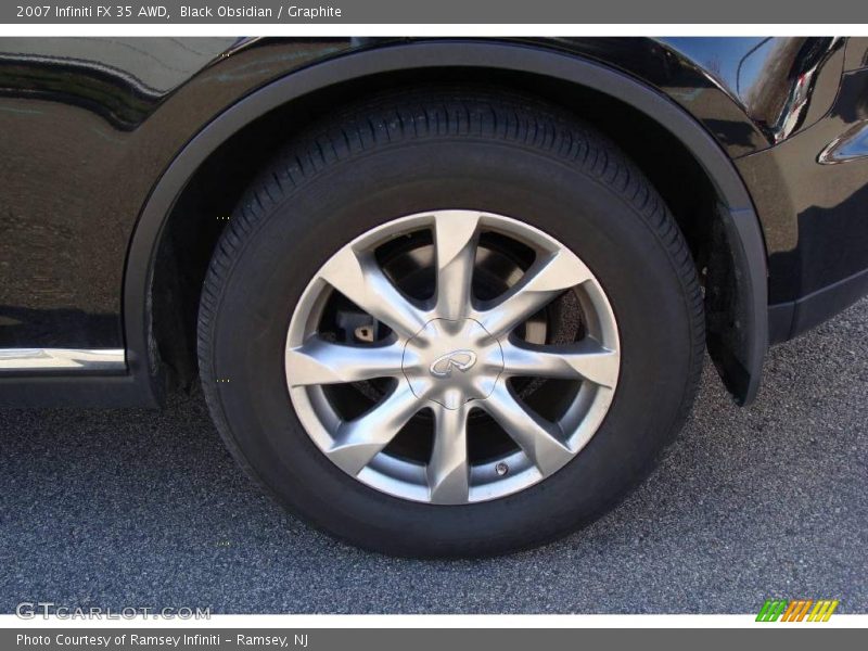 Black Obsidian / Graphite 2007 Infiniti FX 35 AWD