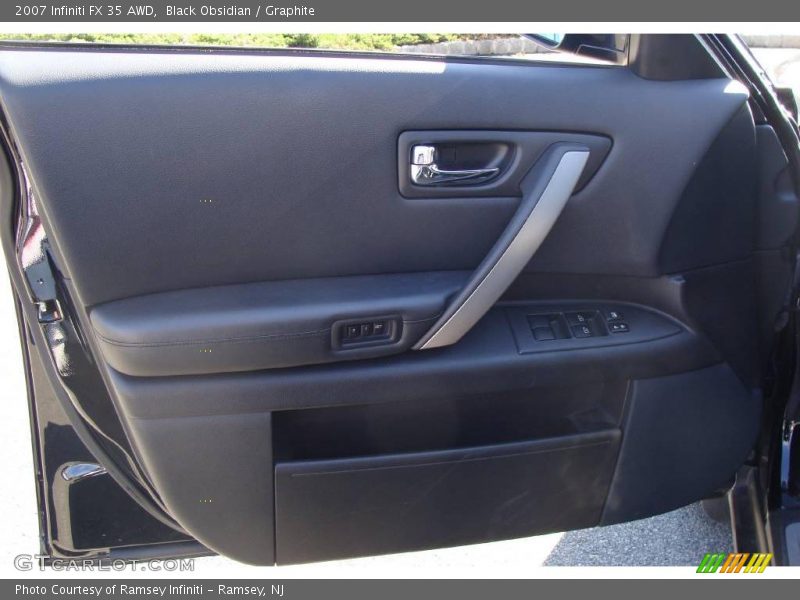 Black Obsidian / Graphite 2007 Infiniti FX 35 AWD