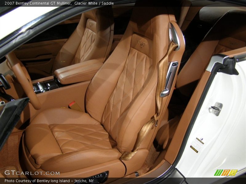Glacier White / Saddle 2007 Bentley Continental GT Mulliner