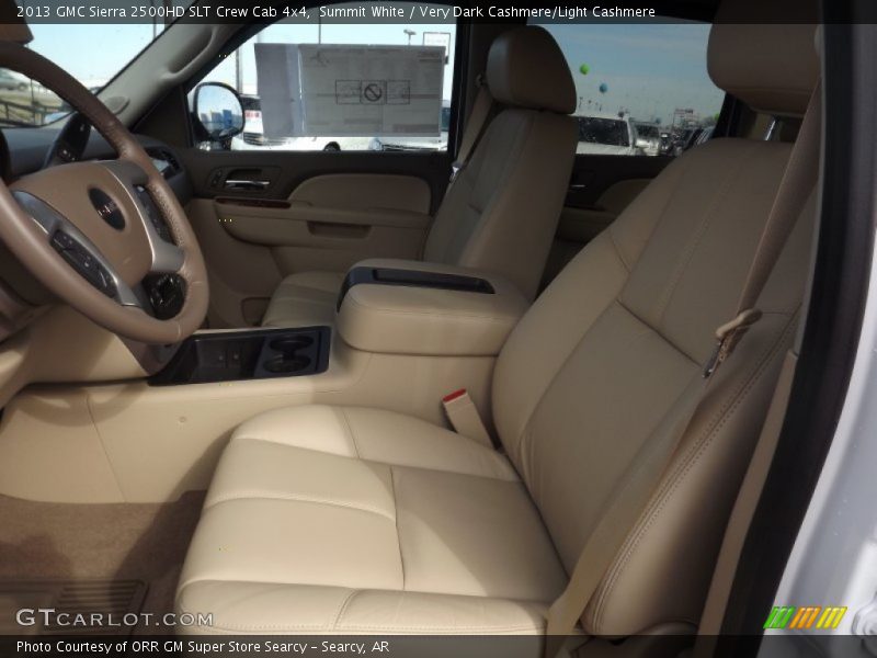 Front Seat of 2013 Sierra 2500HD SLT Crew Cab 4x4