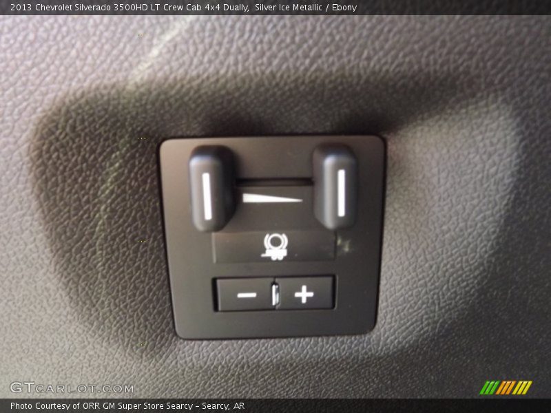 Silver Ice Metallic / Ebony 2013 Chevrolet Silverado 3500HD LT Crew Cab 4x4 Dually