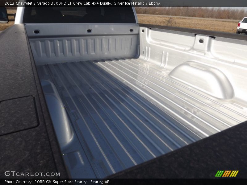 Silver Ice Metallic / Ebony 2013 Chevrolet Silverado 3500HD LT Crew Cab 4x4 Dually