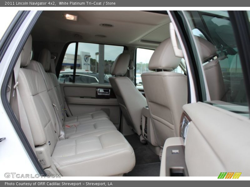 White Platinum Tri-Coat / Stone 2011 Lincoln Navigator 4x2