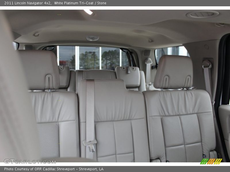 White Platinum Tri-Coat / Stone 2011 Lincoln Navigator 4x2
