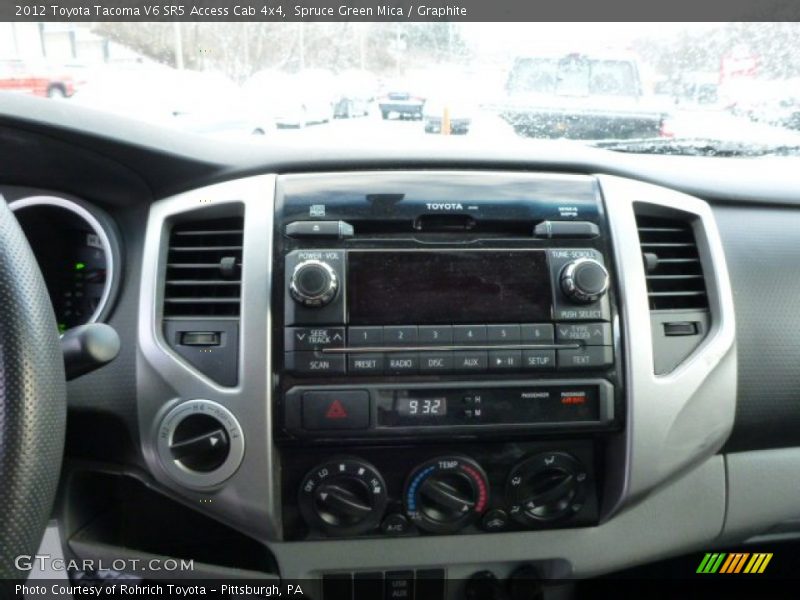 Spruce Green Mica / Graphite 2012 Toyota Tacoma V6 SR5 Access Cab 4x4
