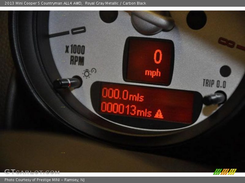 Royal Gray Metallic / Carbon Black 2013 Mini Cooper S Countryman ALL4 AWD