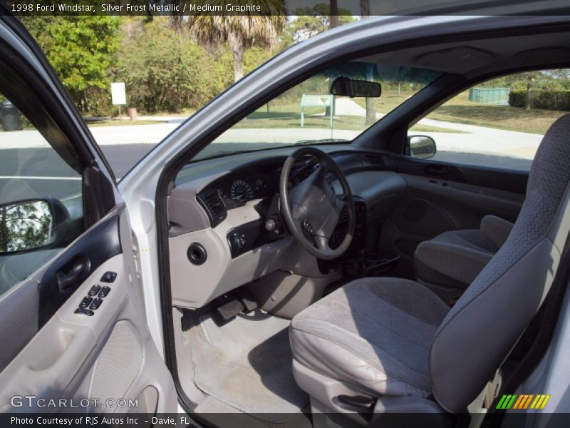 Silver Frost Metallic / Medium Graphite 1998 Ford Windstar