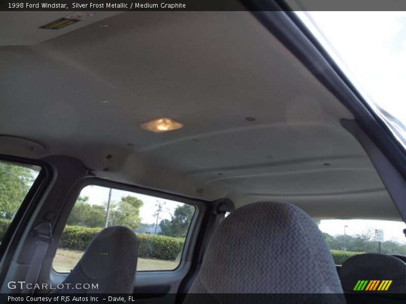 Silver Frost Metallic / Medium Graphite 1998 Ford Windstar