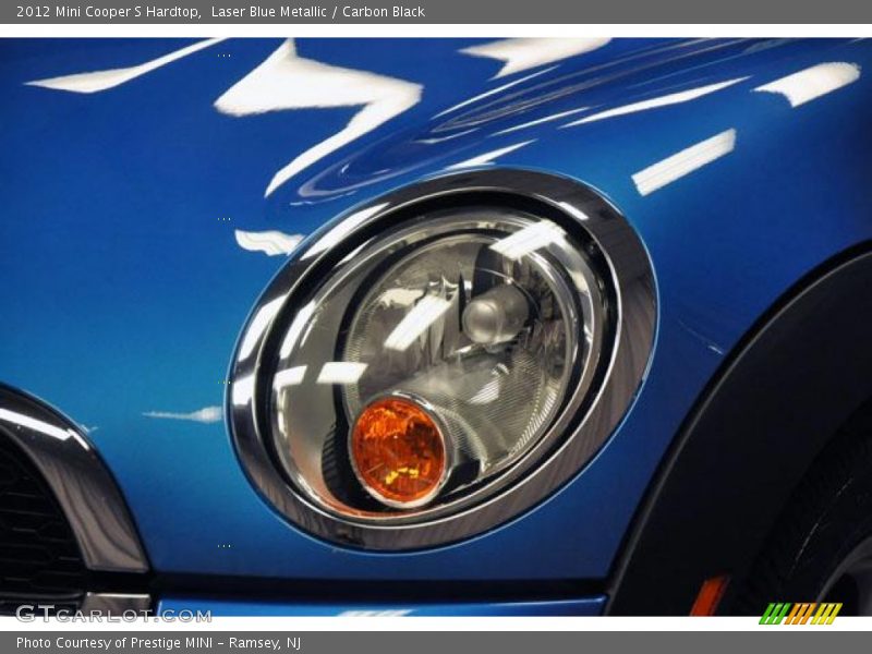 Laser Blue Metallic / Carbon Black 2012 Mini Cooper S Hardtop