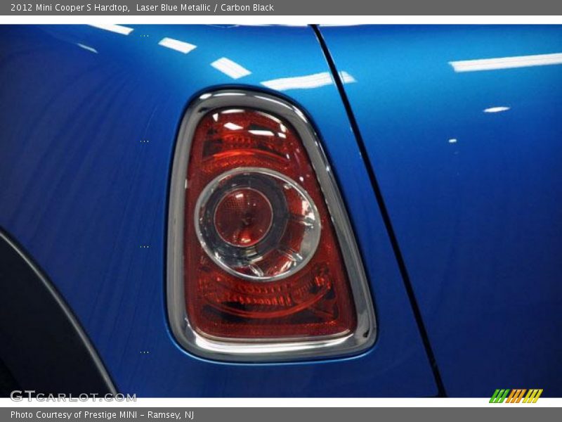 Laser Blue Metallic / Carbon Black 2012 Mini Cooper S Hardtop