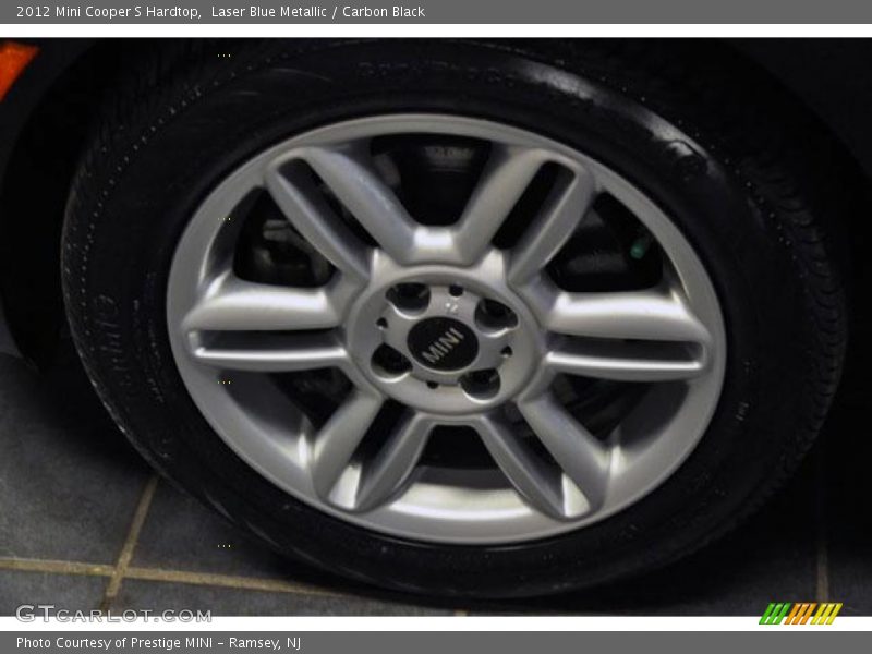Laser Blue Metallic / Carbon Black 2012 Mini Cooper S Hardtop