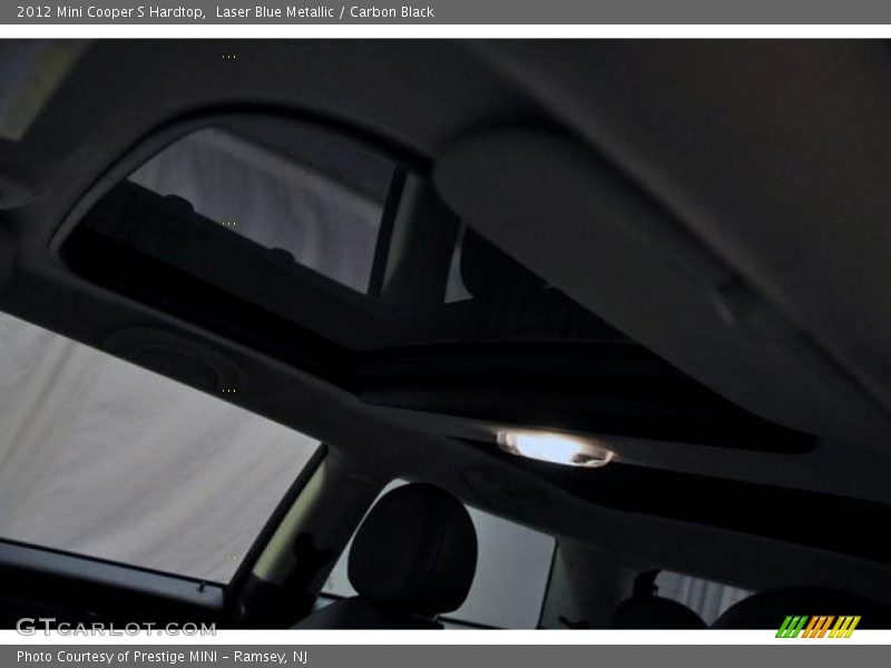 Laser Blue Metallic / Carbon Black 2012 Mini Cooper S Hardtop