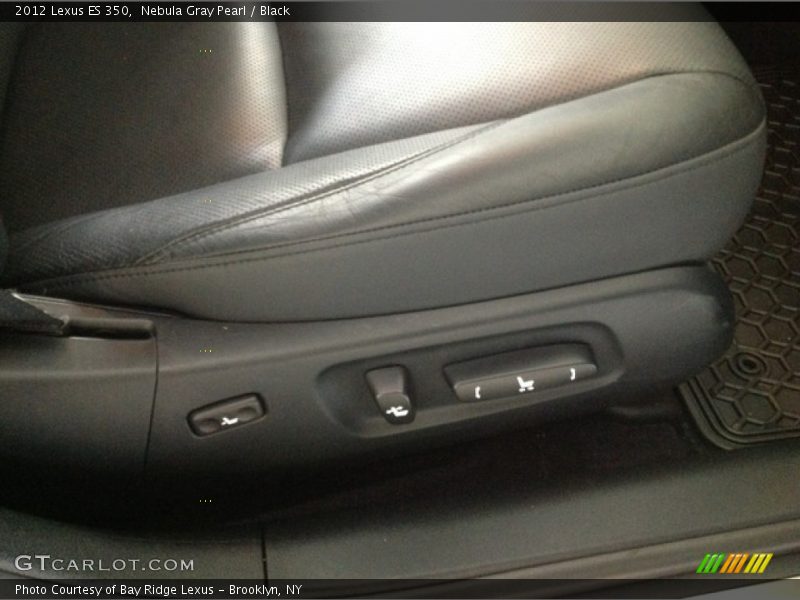 Nebula Gray Pearl / Black 2012 Lexus ES 350