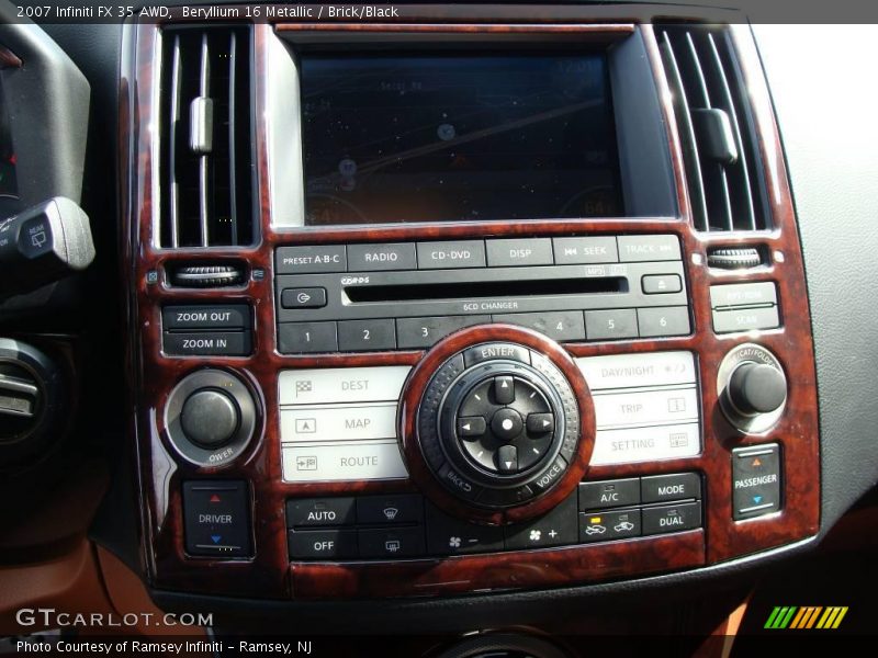 Beryllium 16 Metallic / Brick/Black 2007 Infiniti FX 35 AWD