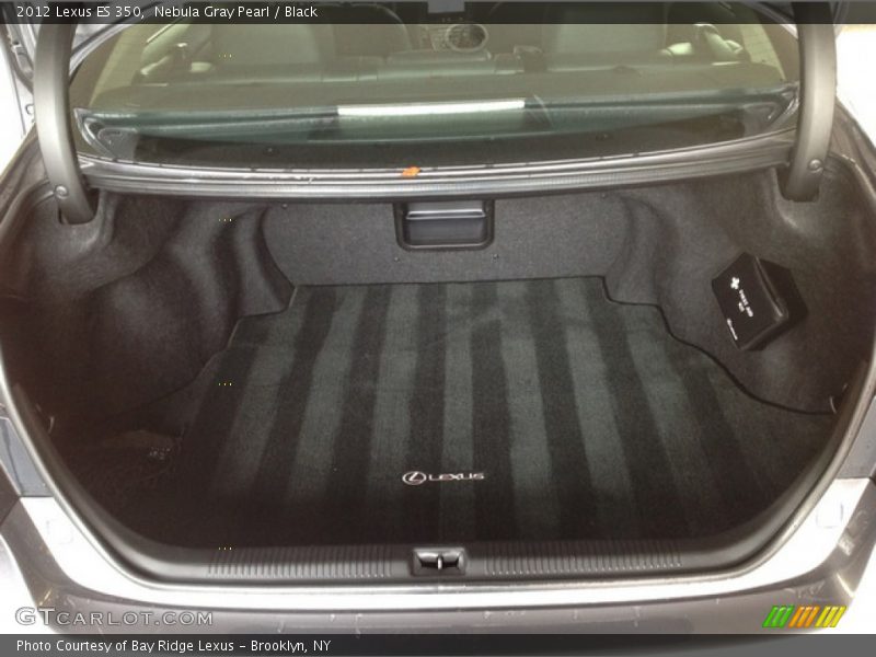 Nebula Gray Pearl / Black 2012 Lexus ES 350