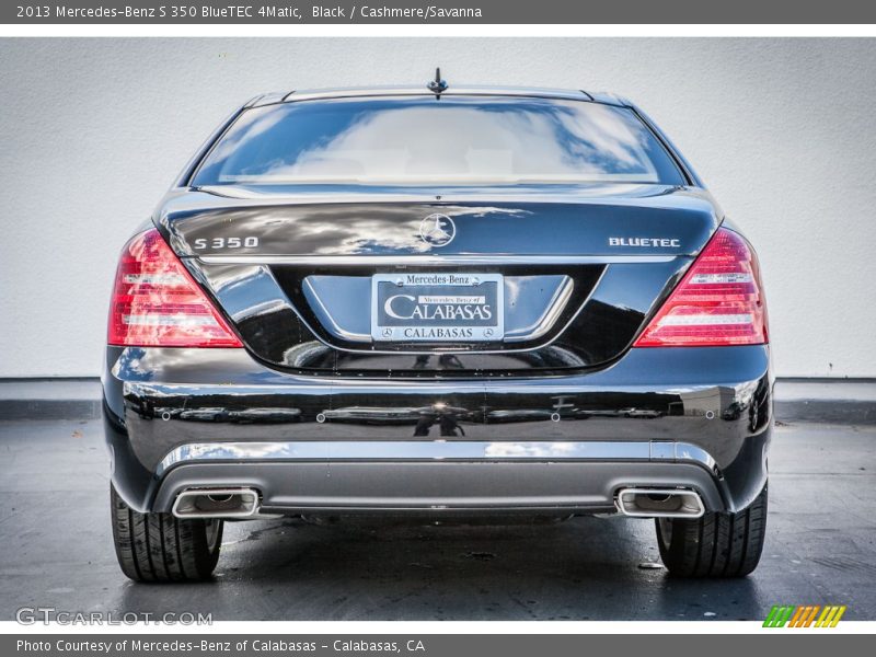 Black / Cashmere/Savanna 2013 Mercedes-Benz S 350 BlueTEC 4Matic