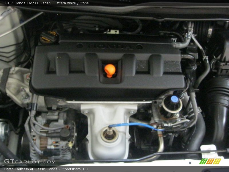 Taffeta White / Stone 2012 Honda Civic HF Sedan