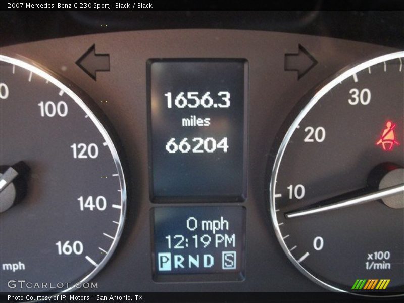 Black / Black 2007 Mercedes-Benz C 230 Sport