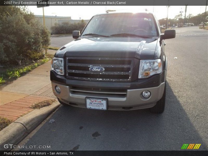 Carbon Metallic / Charcoal Black/Camel 2007 Ford Expedition Eddie Bauer 4x4