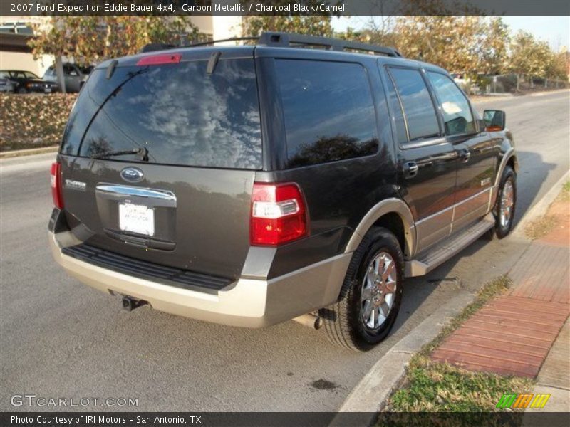 Carbon Metallic / Charcoal Black/Camel 2007 Ford Expedition Eddie Bauer 4x4