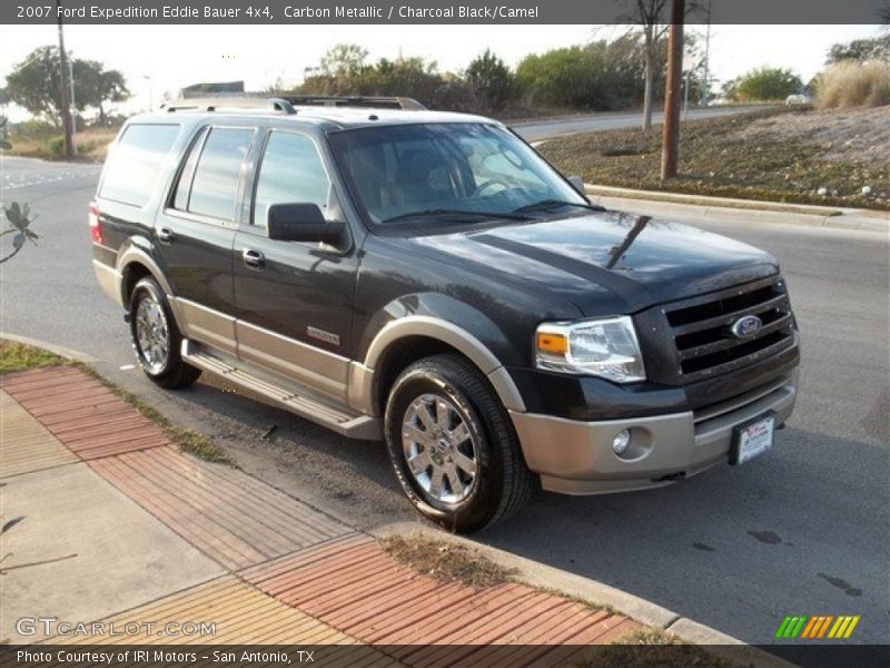 Carbon Metallic / Charcoal Black/Camel 2007 Ford Expedition Eddie Bauer 4x4