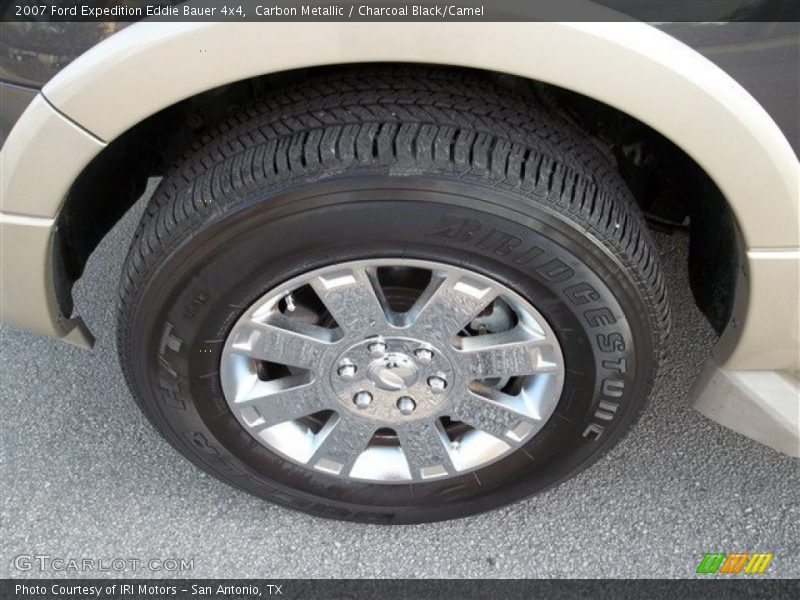 Carbon Metallic / Charcoal Black/Camel 2007 Ford Expedition Eddie Bauer 4x4