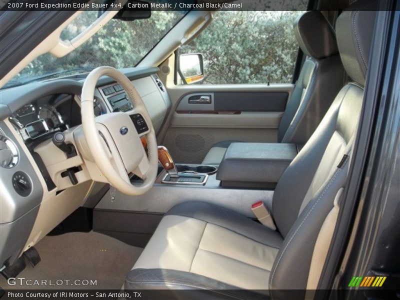 Carbon Metallic / Charcoal Black/Camel 2007 Ford Expedition Eddie Bauer 4x4