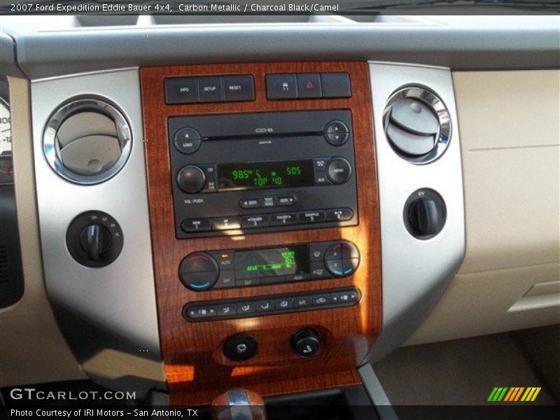 Carbon Metallic / Charcoal Black/Camel 2007 Ford Expedition Eddie Bauer 4x4
