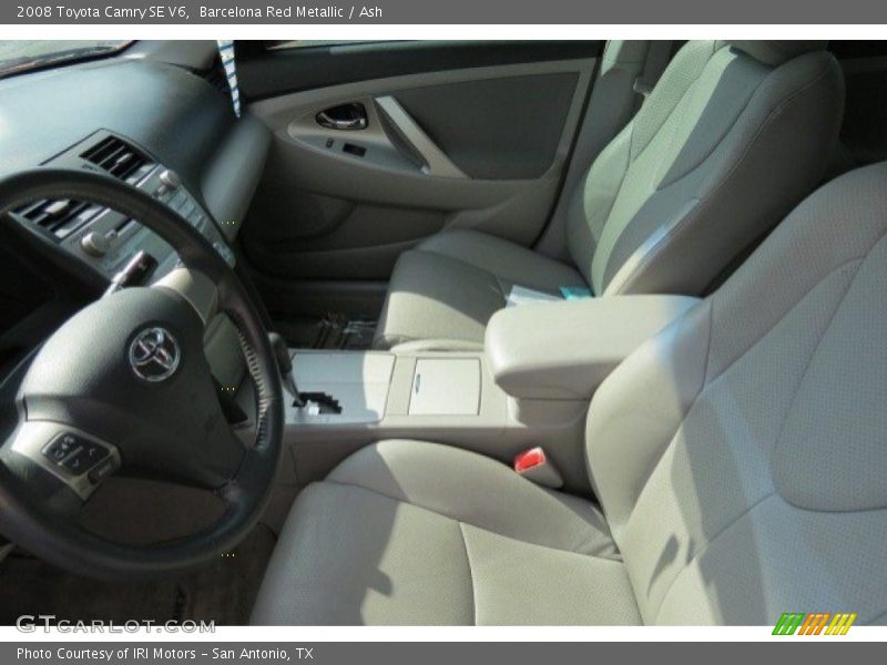 Barcelona Red Metallic / Ash 2008 Toyota Camry SE V6