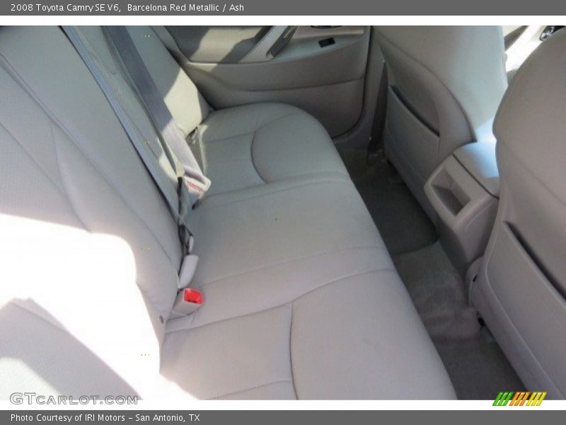 Barcelona Red Metallic / Ash 2008 Toyota Camry SE V6