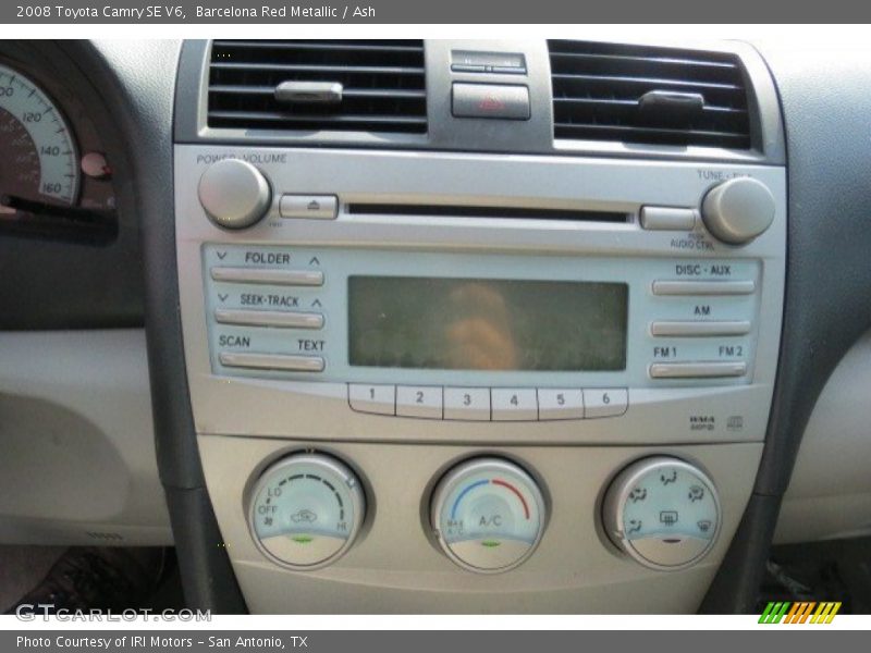Barcelona Red Metallic / Ash 2008 Toyota Camry SE V6