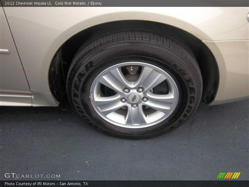 Gold Mist Metallic / Ebony 2012 Chevrolet Impala LS