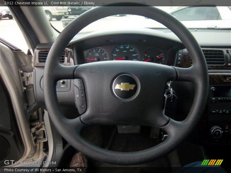 Gold Mist Metallic / Ebony 2012 Chevrolet Impala LS