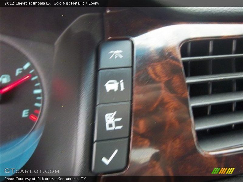 Gold Mist Metallic / Ebony 2012 Chevrolet Impala LS