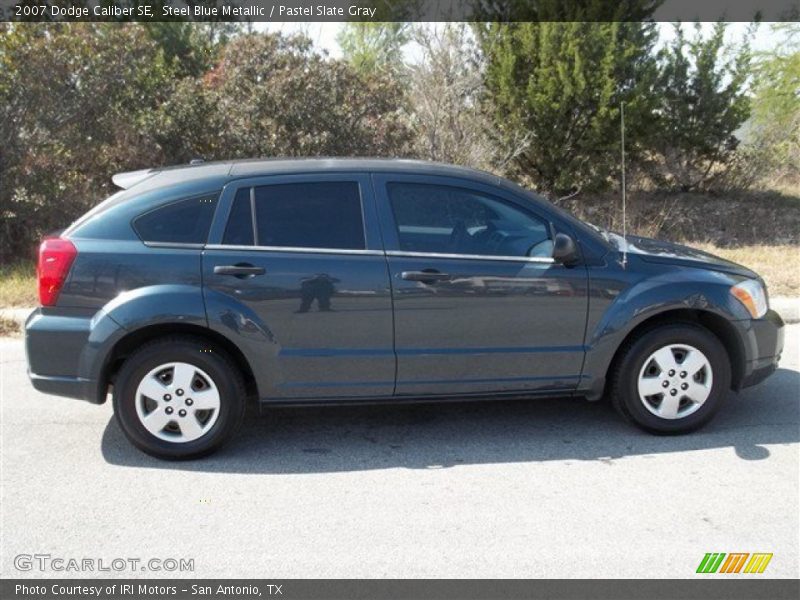 Steel Blue Metallic / Pastel Slate Gray 2007 Dodge Caliber SE