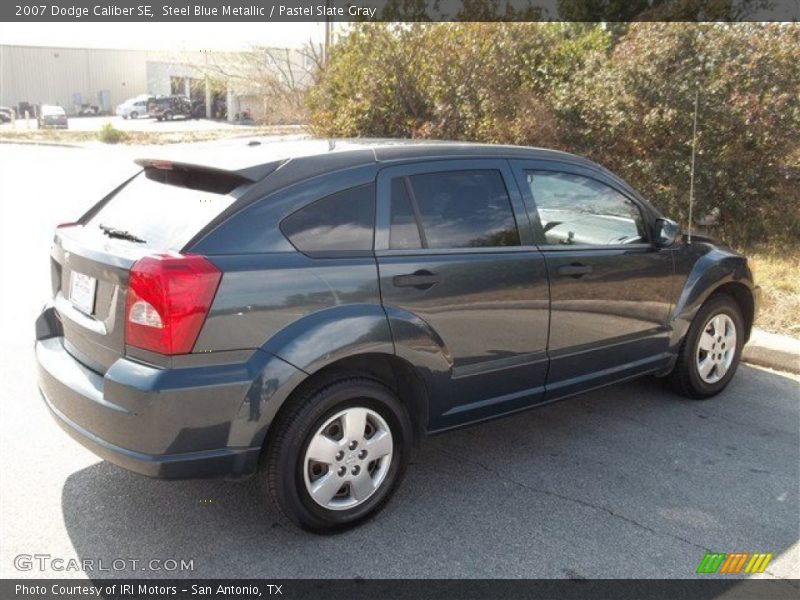 Steel Blue Metallic / Pastel Slate Gray 2007 Dodge Caliber SE