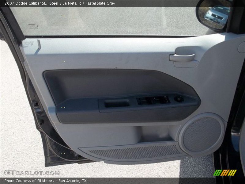 Steel Blue Metallic / Pastel Slate Gray 2007 Dodge Caliber SE
