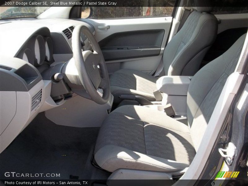 Steel Blue Metallic / Pastel Slate Gray 2007 Dodge Caliber SE