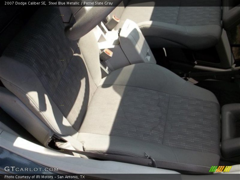 Steel Blue Metallic / Pastel Slate Gray 2007 Dodge Caliber SE