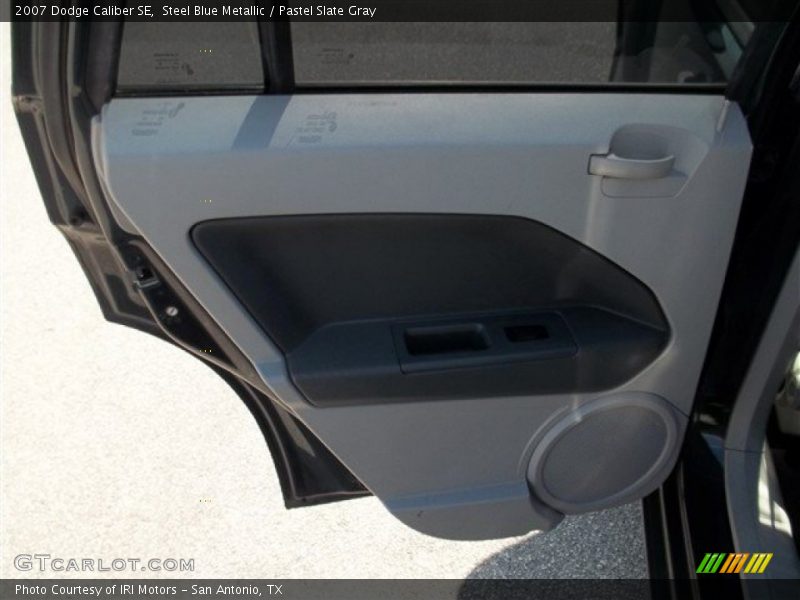 Steel Blue Metallic / Pastel Slate Gray 2007 Dodge Caliber SE