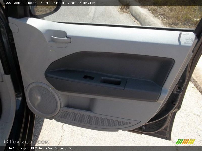Steel Blue Metallic / Pastel Slate Gray 2007 Dodge Caliber SE