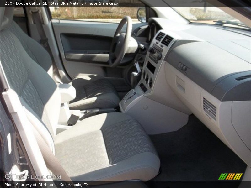 Steel Blue Metallic / Pastel Slate Gray 2007 Dodge Caliber SE