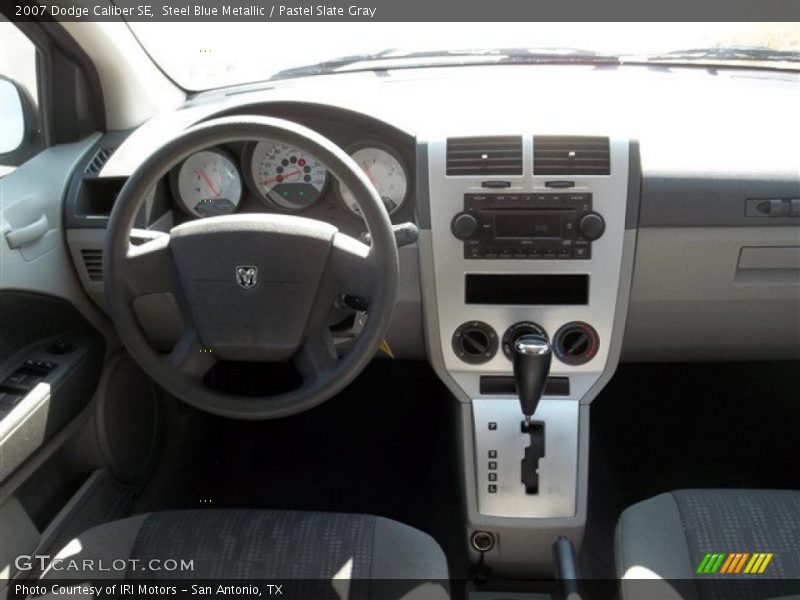 Steel Blue Metallic / Pastel Slate Gray 2007 Dodge Caliber SE