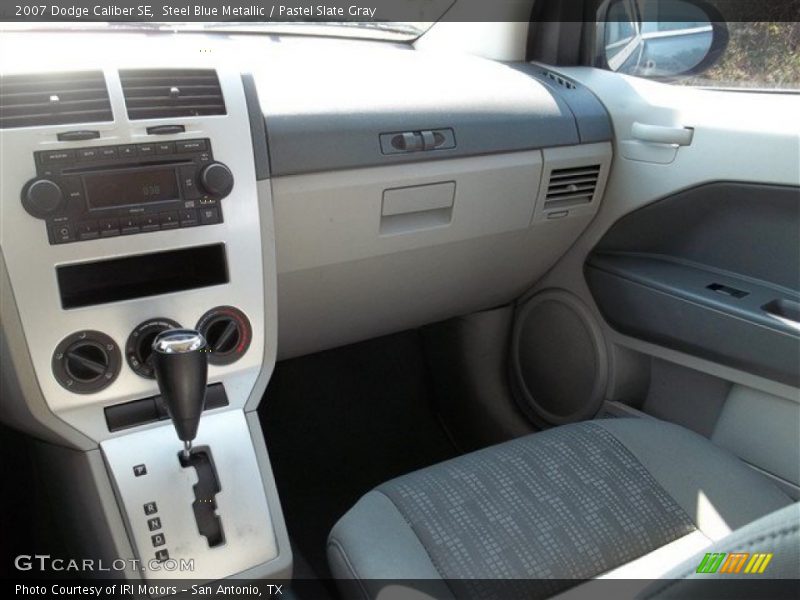Steel Blue Metallic / Pastel Slate Gray 2007 Dodge Caliber SE
