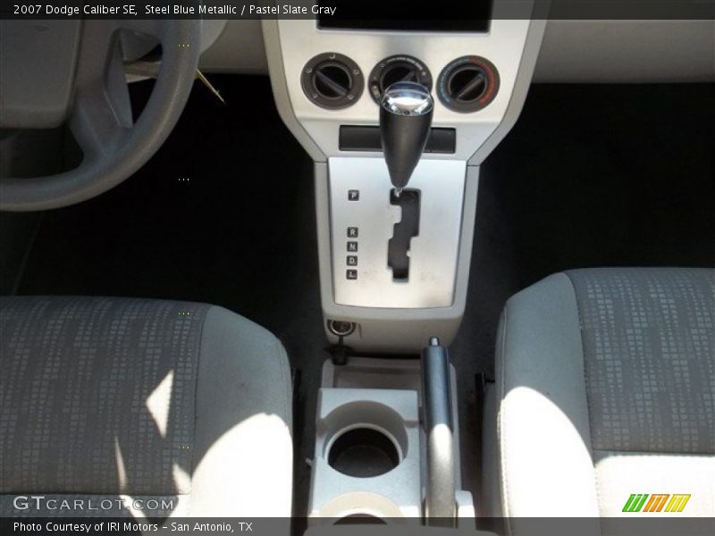 Steel Blue Metallic / Pastel Slate Gray 2007 Dodge Caliber SE