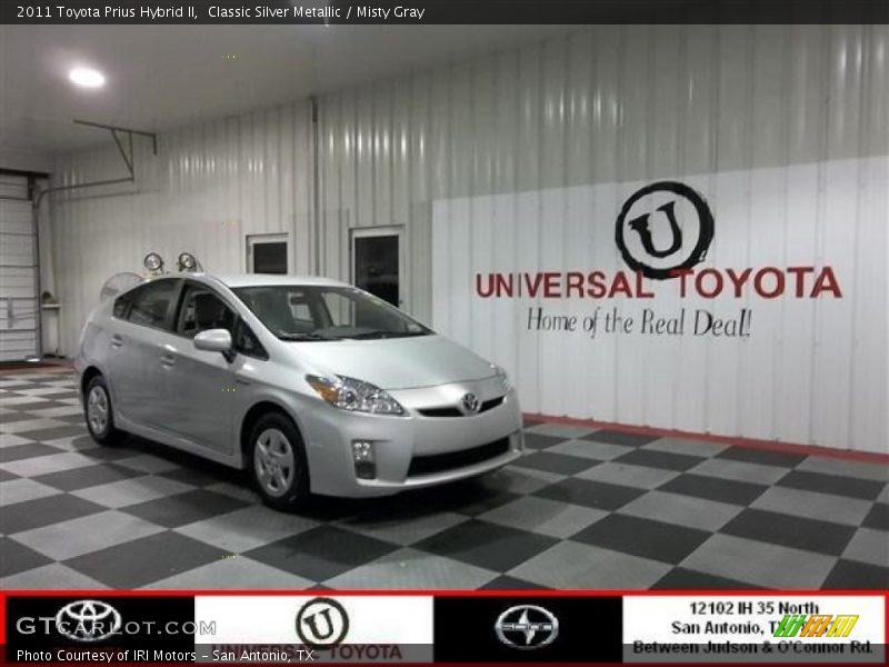 Classic Silver Metallic / Misty Gray 2011 Toyota Prius Hybrid II
