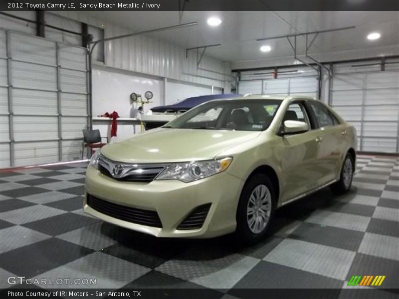 Sandy Beach Metallic / Ivory 2012 Toyota Camry LE