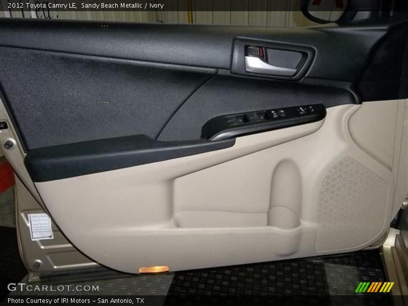 Sandy Beach Metallic / Ivory 2012 Toyota Camry LE