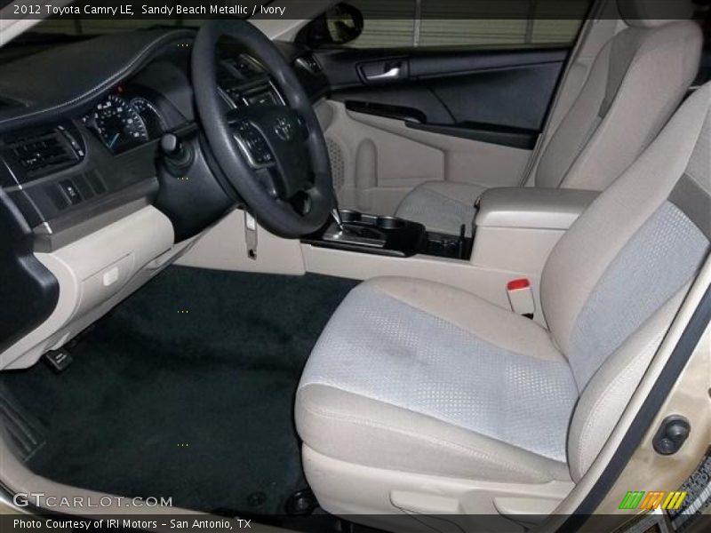 Sandy Beach Metallic / Ivory 2012 Toyota Camry LE